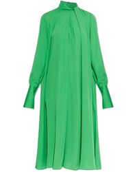 Tom Ford - Silk Dress With Belt - Lyst