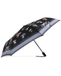 Moschino - Folding Umbrella With Print - Lyst