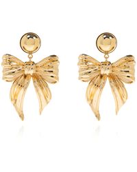 Dolce & Gabbana - Bow-Shaped Clip-On Earrings - Lyst