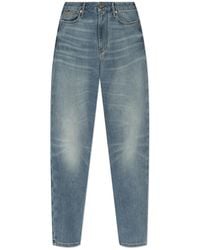 Emporio Armani - Jeans With Vintage Effect - Lyst