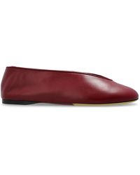 Moschino - Leather Ballet Flats - Lyst