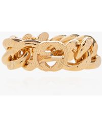 Gucci - Interlocking Gourmette Chain Ring - Lyst