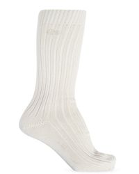 LACOSTE RUNWAY - Socks With A Logo Patch - Lyst