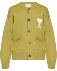 Ami Paris - Cardigan With Pockets - Lyst