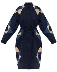 A.P.C. - Shirt Dress - Lyst
