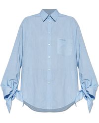 Balenciaga - Shirt With Stripe Pattern - Lyst