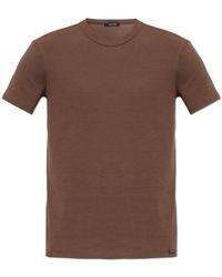 Tom Ford - T-Shirt With A Crew Neck - Lyst