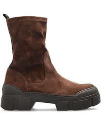 Vic Matié - Suede Ankle Boots - Lyst
