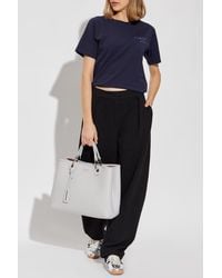 Emporio Armani - T-Shirt With Logo - Lyst
