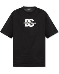 Dolce & Gabbana - T-shirt With Logo, - Lyst
