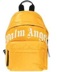 Palm Angels Backpack With Logo - Orange