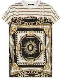 Balmain - Top With Print - Lyst