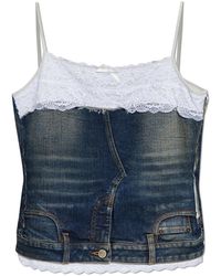 Balenciaga - Sleeveless Tops - Lyst