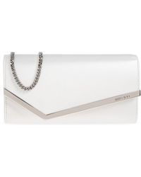 Jimmy Choo - 'Emmie' Clutch Bag On A Chain - Lyst