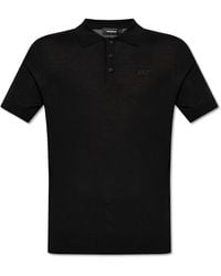 DSquared² - Wool Polo Shirt - Lyst