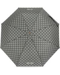Moschino - Folding Umbrella With Logo - Lyst