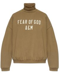 Fear Of God - Sweatshirt With Stand-Up Collar - Lyst