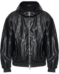 DSquared² - Jacket Made Of Eco Leather - Lyst