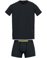 DSquared² - Underwear Set: T-Shirt And Boxer Shorts - Lyst