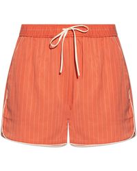 Munthe - Striped Pattern Shorts - Lyst