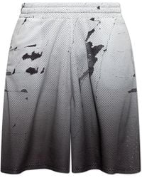 44 Label Group - Perforated Shorts - Lyst