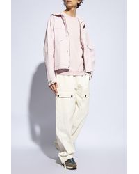 Stone Island - Linen Jacket From The 'Marina' Collection - Lyst