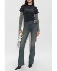 Balenciaga - Long Sleeve Top - Lyst