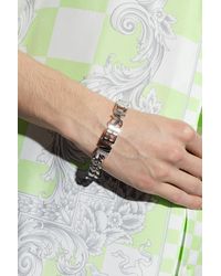 Versace - Bracelet With Logo - Lyst