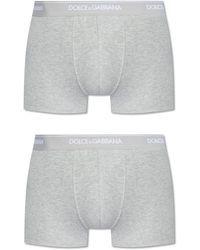 Dolce & Gabbana - Branded Boxers 2-Pack - Lyst