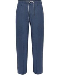 Eleventy - Creased Trousers - Lyst