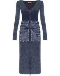 DIESEL - Dress 'M-Melti-Ls' - Lyst