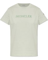 Moncler - T-Shirt With Logo - Lyst
