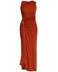 Bottega Veneta - Dress With Decorative Appliqués - Lyst