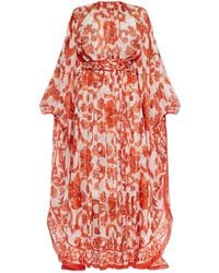 Dolce & Gabbana - Silk Dress With 'Majolica' Print - Lyst