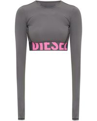 DIESEL - Short Top "Melissa-D-Pop" - Lyst