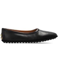 Tod's - Leather Ballet Flats - Lyst