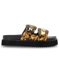 Versace Jeans Couture - Platform Slides - Lyst