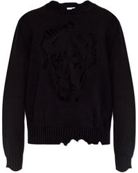 McQueen - Sweater With Logo - Lyst