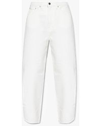 Totême - High-Waisted Cropped Jeans - Lyst
