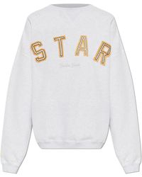 Golden Goose - Sweatshirt With Embroidered Logo - Lyst