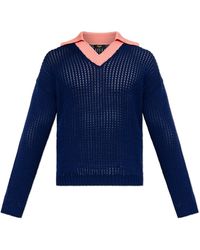 Fendi - Sweater With Logo Patch - Lyst