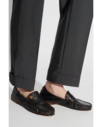 Versace - "Guanto" Loafers Shoes - Lyst