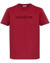 Moncler - T-Shirt With Logo - Lyst