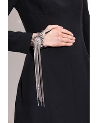 McQueen - Bracelet With Shimmering Crystals - Lyst