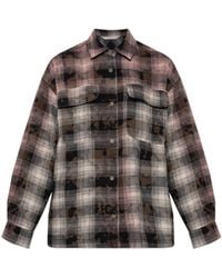 Palm Angels - Checked Pattern Shirt - Lyst