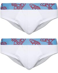 Vivienne Westwood - Two-Pack Of Briefs With Logo - Lyst