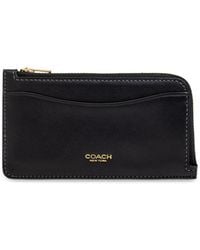 COACH - Leather Card Case - Lyst