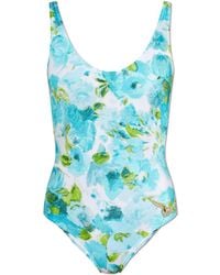 Chloé - One-Piece Swimsuit With An Open Back - Lyst