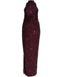 Balmain - Sleeveless Sequin Dress - Lyst