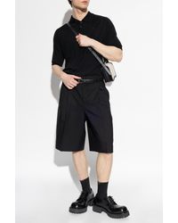 Ami Paris - Wool Polo - Lyst